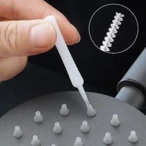 다용도 샤워기 헤드 물구멍 청소솔 세척솔 브러쉬 10P