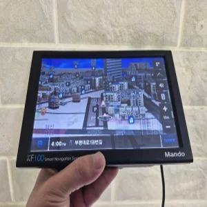 중고 한라홀딩스 만도 KF100 지니넥스트 3D맵 8인치 16GB 내비게이션