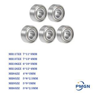 딥 그루브 볼 베어링 미니어처 미니 Mr117zz Mr137zz Mr106zz Mr126zz Mr84zz Mr85zz Mr95zz Mr63zz 7 11 3mm 로트당 5