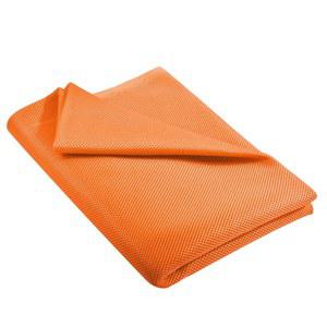 FOCMKEAS 3.28 5.25 Ft(L*W) 오렌지 3D 스피커 그릴 천, 보호 방진 메쉬 커버 카펫 서브우퍼 홈 스테이지 오디오 복원 수리를 위한 스테레오 천 교체