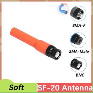 SF 20 소프트 안테나 SMA 암 수 BNC 짧은 UV 17 GPS 5RM TK300 UV8000D 라디오 액세서리 136 174/400 520mhz
