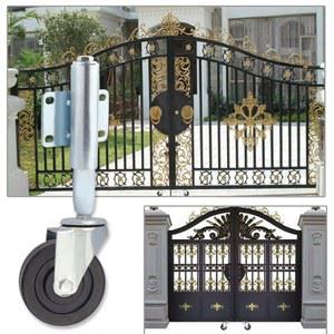 스테인레스 대문바퀴 범용 쇼바 철문바퀴 저소음 충격방지