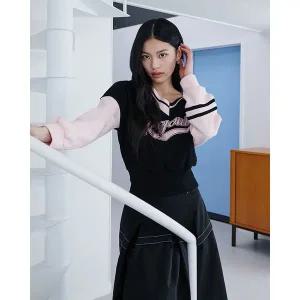 [에고이스트](광주신세계)언발 오프숄더 프린팅 포인트 티셔츠(ER1CL162)