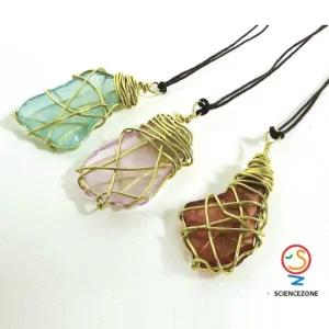 탄소중립-바다유리목걸이 1인용 SZ