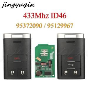 키레스척 JYQ 95372090 95129967 키리스 스마트 원격 차량용 키 433MHz ID46 칩 쉐보레 홀든 GM 캡티바 201