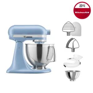 키친에이드 반죽기 4.8L 아티잔 스탠드믹서 195 (벨벳블루/5KSM195PSWVB)