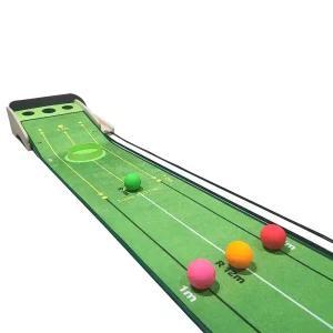 비제이 뉴 파크골프 3275 퍼팅연습기 무소음 퍼팅매트 일반골프 겸용