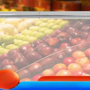 마트 롤 커튼 신선 야채 진열장 보호 과일 프레시 카페 에어커튼