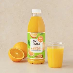 5K프라이스 스페인 햇살 담은 오렌지 100% 착즙주스 1L