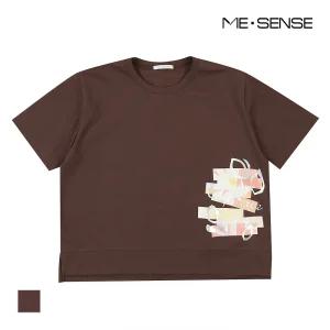 [미센스] 프린트 포인트 반팔티셔츠_MB3XTSM305Z