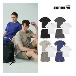 네파이젠벅 25SS 남여공용 하프 셋업 2종 + 반팔티 1종