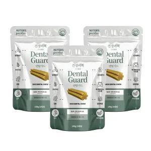 누터스가든 견생비책 덴탈가드 180g 강아지덴탈껌 침향 치석제거 10개입 x 3개