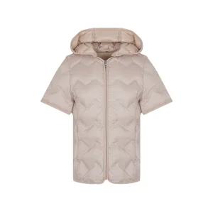 [20%쿠폰+카카오페이7%][크로커다일 레이디] 경량 튜브 반팔 덕다운 점퍼_CLDWDW202