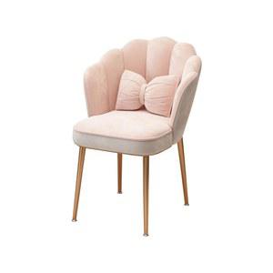 공주 의자 등받이 화장대 수납 침실 원형엔틱 등받이화장대의자 체어 라텍스