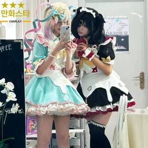 니디 걸 오버도즈 아메짱 코스프레 의상, 초절정천사 메이드복 코스튬 풀세트