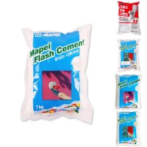 (시멘트/추천모음)빨리굳는 시멘트 백색 1kg/급결/보수제/갈라짐/수리/미장/균열/블럭/크랙/바닥/만능