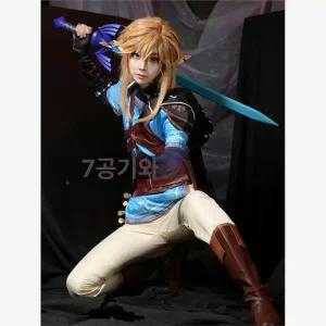 젤다의 전설: 왕국의 눈물 링크 코스프레 게임 캐릭터 코스튬 풀세트 의상