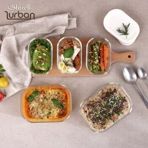 [Shizell] 쉬젤 러반 오븐 내열글라스 밧드 5종세트(직930x2+370x3)