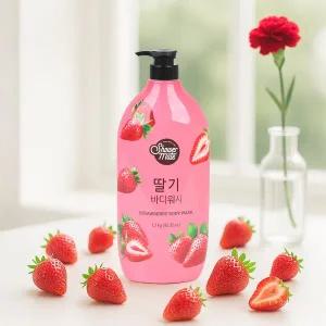 샤워메이트 딸기 바디워시 1.2kg x 2개