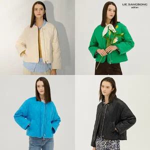 [하프클럽/이상봉에디션]이상봉에디션 여성 웨이블 퀼팅 점퍼 1종