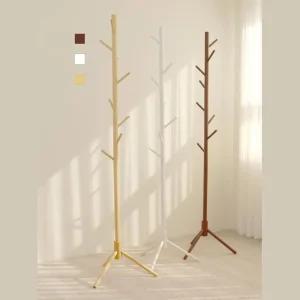 코너 스탠드 옷걸이 행거 코너 틈새 이동식 사무실/원목/스텐드/헹거/옷봉/기둥/가방/걸이/스탠딩/옷거리