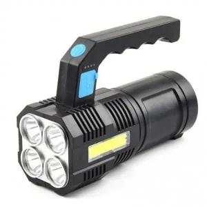 신광 4구LED 충전식 서치라이트4구 충전식라이트 손전등 야간등 후레쉬