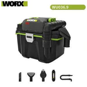 Worx 웍스 WU036 무선 건습식 청소기 먼지 집진 휴대용 진공청소기 20V 본체만 세트 WU036.9