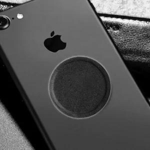 메탈 마그네틱 거치대 핸드폰 플레이트 가죽 메탈플레이트 슬림 사각 핸드폰거치 마그네틱자석