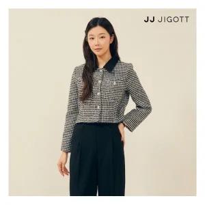 JJ지고트 디테쳐블 칼라 하운드투스 재킷 GPCP0JK901 306366