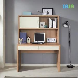 [SASA]데코라인(매장상품) 두툼 서랍 데스크 책상 책장 세트