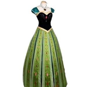 할로윈 성인 공주 세트 안나 졸업 드레스 할로윈의상 120cm 겨울왕국코스프레