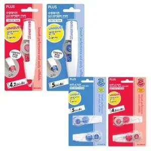 PLUS 화이퍼 MR 수정테이프 본품 리필 WH-604 WH-605 (W7CE6CB)