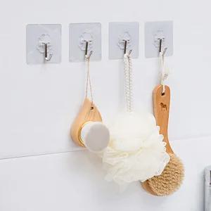 투명 매직 후크 5P 벽에 액자걸이 붙이는고리