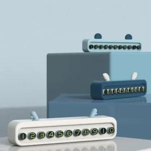 주차알림 야광번호판 야광 주차알림판 차량전화번호판 자동차주차번호판 차량용