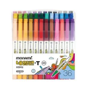 모나미 네임펜T 36색