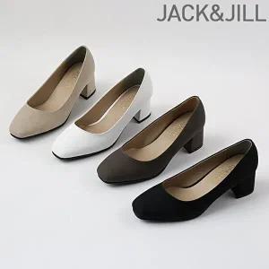 [잭앤질]잭앤질 베이직 누벅 펌프스 힐(JC5561)