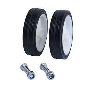 [호환제품] 2pcs 공기 압축기 캐스터 휠 56In 흡수/미끄럼 방지 자동 플라스틱 펌프 오일 교체