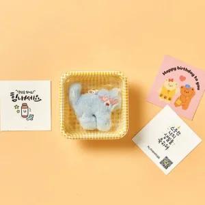 아트박스 알럽하우스 힙한 고냥이 키링 선글라스고양이+카드+체크박스