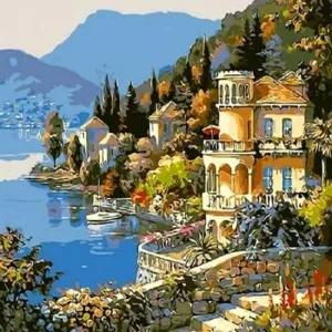 아이윙스 피포페인팅 MS8507 여름테마시리즈 액자 Q10 명화 홈갤러리