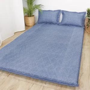 누빔 바닥 침대 패드 매트 카바 깔개 사계절 요커버