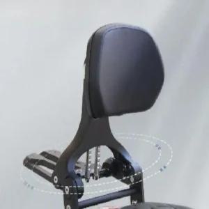 모바이브 브이밥250 등받이 후면 오토바이 부캐너 텐덤 사이드백