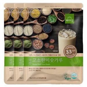 국산 고소한 미숫가루, 1kg, 3개