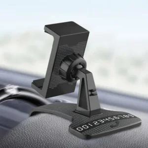 주차번호판 차량계기판 폰거치대 계기판 360도회전 (WFJTZUK)