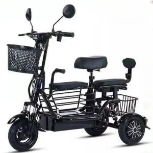 48V 세발 전기자전거 접이식 모토벨로 전동자전거 경량