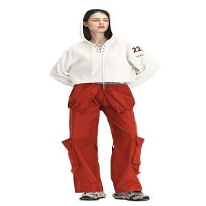 Vito Cargo Pants_Red
