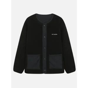 [컬럼비아]유니 리버시블 플리스 자켓_블랙 (C64-YUD329)