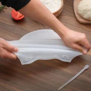 밀가루 제빵 수제비 실리콘 반죽 주머니파우치떡 집 케익 홈 베이킹 두꺼운