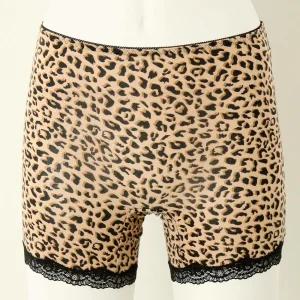 모달 호피 프린트 여성 사각팬티 90 95 100 105_SWLGC246TSG