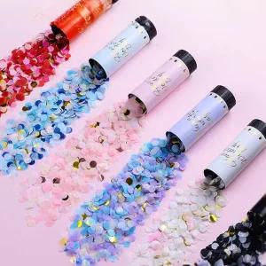 꽃가루 컨페티 폭죽 생일 행사 이벤트 기념일 소형