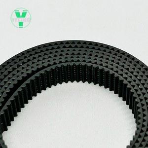 HTD 검정색 타이밍 벨트 폭 9/10/12/15/20/25/30mm 폴리우레탄 강철 HTD3M 동기